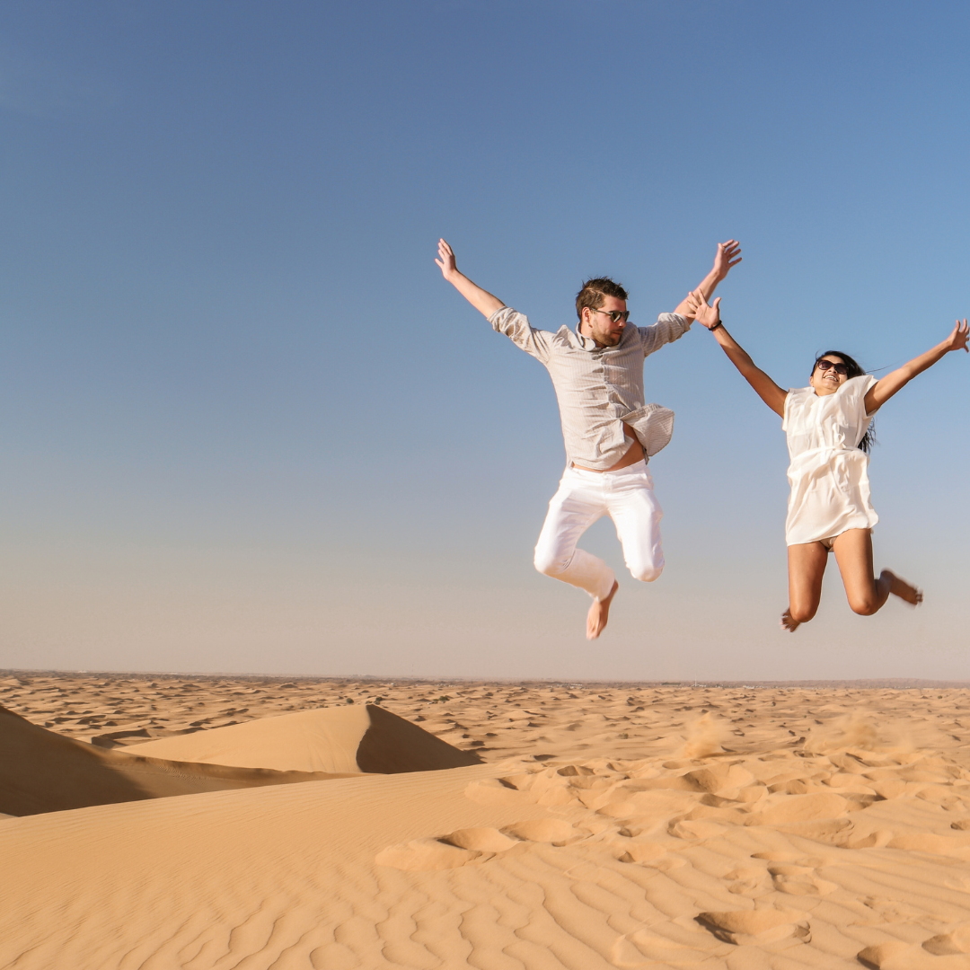 Dubai Dazzling Skyline and Golden Deserts!