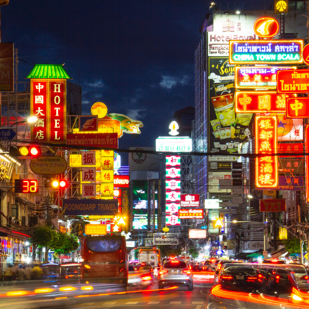 Golden Temples & Neon Nights